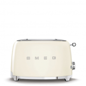Smeg 50-es évek stílusa kenyérpirító krémszínű (TSF01CREU)