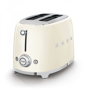 Smeg 50-es évek stílusa kenyérpirító krémszínű (TSF01CREU)