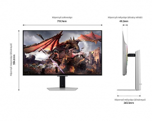 32" Samsung Odyssey OLED G8 G80SD UHD 240Hz Gaming monitor (LS32DG802SUXDU)