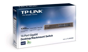 TP-Link TL-SG1016D  10/100/1000Mbps 16 portos switch 1U Rackmount