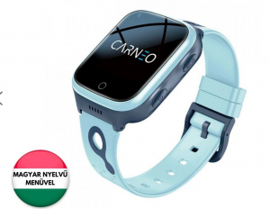 Carneo GuardKid+ 4G Platinum gyerek okosóra kék (8588007861593)