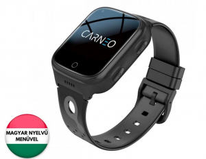 Carneo GuardKid+ 4G Platinum gyerek okosóra fekete (8588007861579)