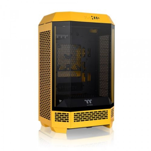 Thermaltake The Tower 300 Bumblebee t&aacute;p n&eacute;lk&uuml;li MicroATX h&aacute;z s&aacute;rga (CA-1Y4-00S4WN-00)
