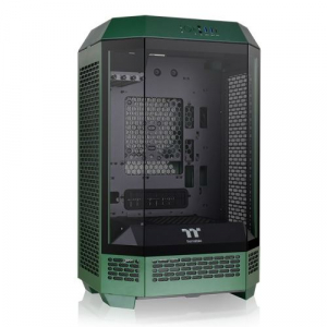 Thermaltake The Tower 300 Racing Green t&aacute;p n&eacute;lk&uuml;li MicroATX h&aacute;z s&ouml;t&eacute;tz&ouml;ld (CA-1Y4-00SCWN-00)