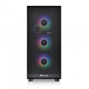 Thermaltake S250 TG ARGB t&aacute;p n&eacute;lk&uuml;li abakos h&aacute;z fekete (CA-1Y6-00M1WN-00)