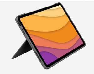 Logitech Combo Touch iPad Air 13-inch (M2) US Nemzetközi billentyűzetes tok oxfordi szürke (920-012618)