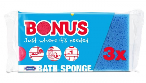 Bonus fürdő szivacs 3db (B057)