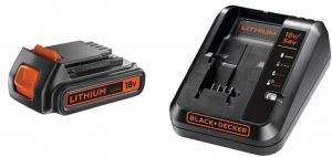 Black & Decker BDC2A20-QW 18V akkumulátor és töltő