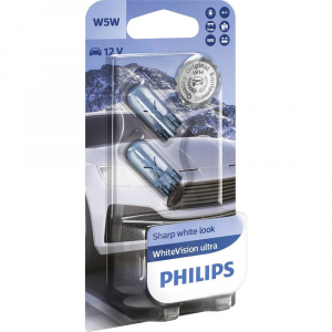 Philips WhiteVision Ultra W5W 5 W 12 V jelző fényforrás (12961WVUB2)