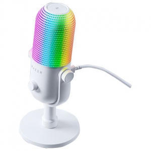 Razer Seiren V3 Chroma asztali talpas mikrofon feh&eacute;r (RZ19-05060200-R3M1)
