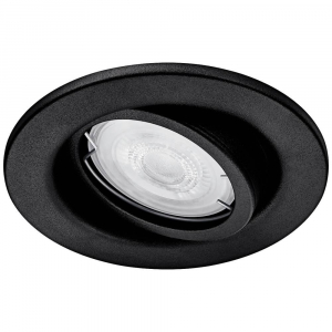Philips Fresco LED-es be&eacute;p&iacute;thető l&aacute;mpa GU10 4.6 W fekete (8720169266858)