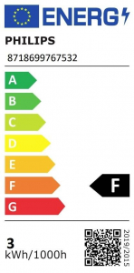 Philips kapszula G4 2.1W LED fényforrás meleg fehér (76753200)