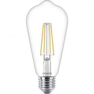 Philips E27 7W LED f&eacute;nyforr&aacute;s meleg feh&eacute;r (76305300)