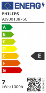 Philips E27 7W LED f&eacute;nyforr&aacute;s meleg feh&eacute;r (76305300)