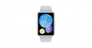 Huawei Watch Fit 2 Active Edition okosóra kék szilikon szíjjal