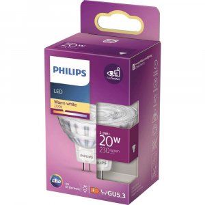 Philips GU5.3 2.9W LED fényforrás meleg fehér (871951430760500)