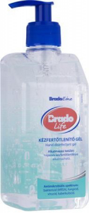 Bradolife pumpás kézfertőtlenítő gél 500ml (20795)