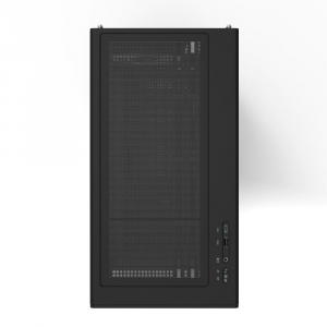 Zalman P10 táp nélküli ablakos mATX ház fekete