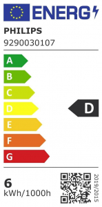 Philips E27 6W LED f&eacute;nyforr&aacute;s meleg feh&eacute;r (871951432391900)