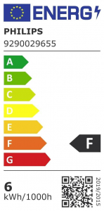 Philips E14 6W LED fényforrás meleg fehér (871951437192700)