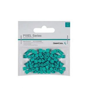 DeepCool PIXEL Series szilikon számítógépház dekoráló 100db zöld (R-PIXEL-GB100-G-1)