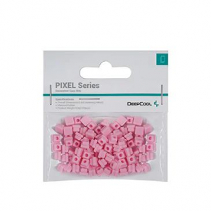 DeepCool PIXEL Series szilikon sz&aacute;m&iacute;t&oacute;g&eacute;ph&aacute;z dekor&aacute;l&oacute; 100db pink (R-PIXEL-PK100-G-1)