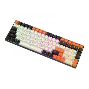 Royal Kludge RK100 RGB mechanikus angol billentyűzet Brown switch (6935280822988)