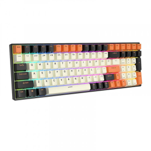 Royal Kludge RK100 RGB mechanikus angol billentyűzet Brown switch (6935280822988)