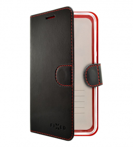 FIXED FIT Apple iPhone 13 Pro fliptok fekete (FIXFIT-793-BK)