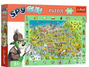 Trefl: Spy Guy Lengyelorsz&aacute;g nyomoz&oacute;s k&eacute;pkereső puzzle - 100 darabos (241198)