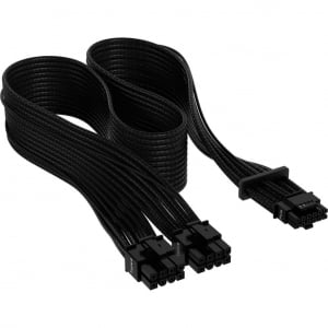 Corsair Premium PCIe 5.0 12VHPWR PSU adapterkábel 50cm (CP-8920331)