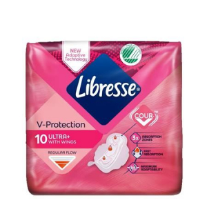 Libresse Ultra Normal eg&eacute;szs&eacute;g&uuml;gyi bet&eacute;t 10 db (9536)