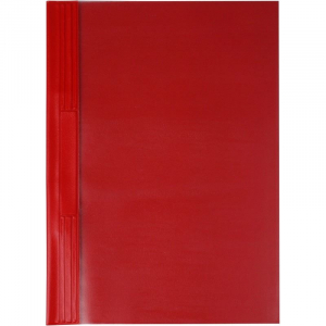 Victoria gyorsfűző kem&eacute;ny h&aacute;tlappal A4 piros (IDGYVK04)