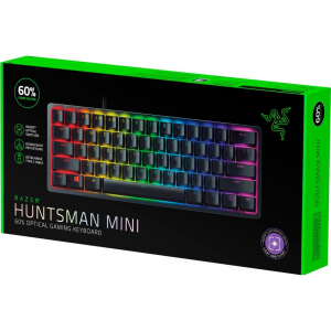Razer Huntsman Mini Clicky Optical Switch (Purple) DE billentyűzet fekete (RZ03-03391700-R3G1)