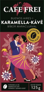 Cafe Frei Buenos Aires-i karamella-kávé bíbor maracujával szemes kávé 125g (110161)