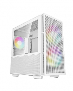 Deepcool CH360 WHtáp nélküli ablakos MicroATX ház fehér (R-CH360-WHAPE3-G-1)