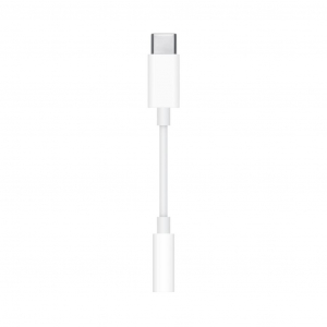 Apple USB-C – 3,5 mm-es fejhallgató-csatlakozó átalakító fehér (MW2Q3ZM/A)