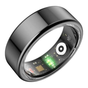 Colmi R02 21.3mm 12-es méret okos gyűrű fekete (6972436985524)
