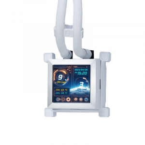 Lian Li HydroShift LCD 360R univerzális CPU vízhűtés fehér (HSLCD36RW WHITE)