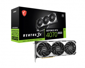 MSI GeForce RTX 4070 SUPER 12G VENTUS 3X OC videokártya