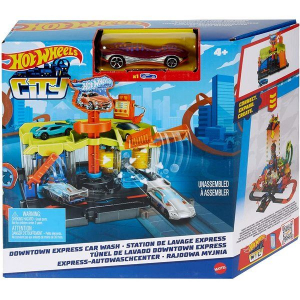 Mattel Hot Wheels City: Alap pálya szett - Autómosó (188811)