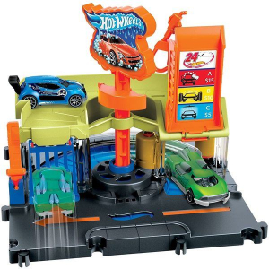 Mattel Hot Wheels City: Alap pálya szett - Autómosó (188811)