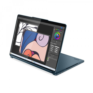 Lenovo Yoga Book 9 13IMU9 Laptop Win 11 Pro kékeszöld (83FF002JHV)