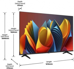 Hisense 75E7NQ 75" 4K UHD Smart Direct LED TV