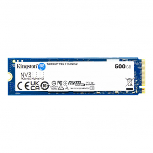 500GB Kingston SSD M.2 NVMe NV3 meghajtó (SNV3S/500G)