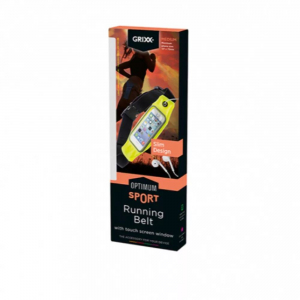 Grixx Optimum Sport pántos telefontartó futáshoz zöld (GROSPORTB04)