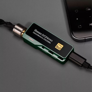 iBasso DC04 PRO DAC USB Type-C és 3,5mm Jack és 4,4mm Pentaconn csatlakozókkal zöld
