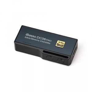 iBasso DC06 PRO hordozható MQA DAC és fejhallgató erősítő