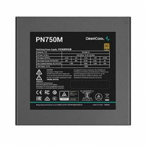 Deepcool PN750M 750W moduláris tápegység (R-PN750M-FC0B-EU)