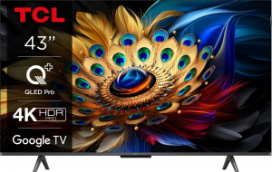 TCL 43C655 43" 4K UHD Smart QLED TV